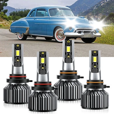 For Oldsmobile 88 1992-1999 LED Headlight Bulb High Low Beam Super Bright White - Изображение 1 из 4