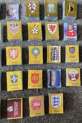 Panini Qatar World Cup 2022 Pick 10 Stickers For £3