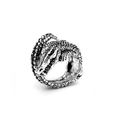 Anello Unisex Giovanni Raspini Argento 925 Coccodrillo Grande 08677/22 - Immagine 1 di 3