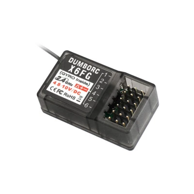 DUMBORC X6FG 6CH Radio Control System Receiver for Domborc RC X6 Transmitter - Image 1 of 4