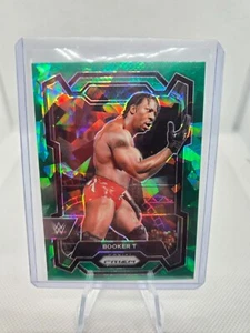 2024 Panini Prizm WWE - Booker T #160 - Green Ice Prizm - Picture 1 of 2