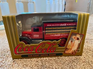 ERTL 1/25 Scale COCA COLA Die Cast Metal Truck Bank in BOX - Picture 1 of 3