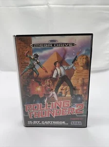 Rolling Thunder 2 (Sega Genesis, CIB, Complete, Box, Manual) PAL - VGC - - Picture 1 of 7