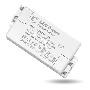Alimentatore 24V 1.25A, Trasformatore 220V 24V 30W, Trasformatore LED AC a DC, L - Foto 1 di 9