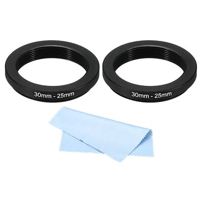 30mm-25mm Step Down Ring Camera Lens Filter Adapter Ring Filter with Cloth - Image 1 of 4