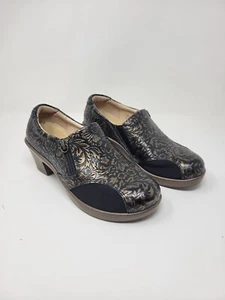 Alegria PG Lite WOMENS HAY-855 Clogs US 5 Brown Metallic Leather Slip On. - Picture 1 of 10