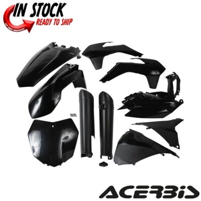 Acerbis Kit Plástico Completo Negro KTM 150 250 350 450 2013-2014 NUEVO Foto 1 de 3