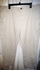 Carhartt Relaxed Fit Khaki Tan Work Pants Size 42X30 - Picture 1 of 6
