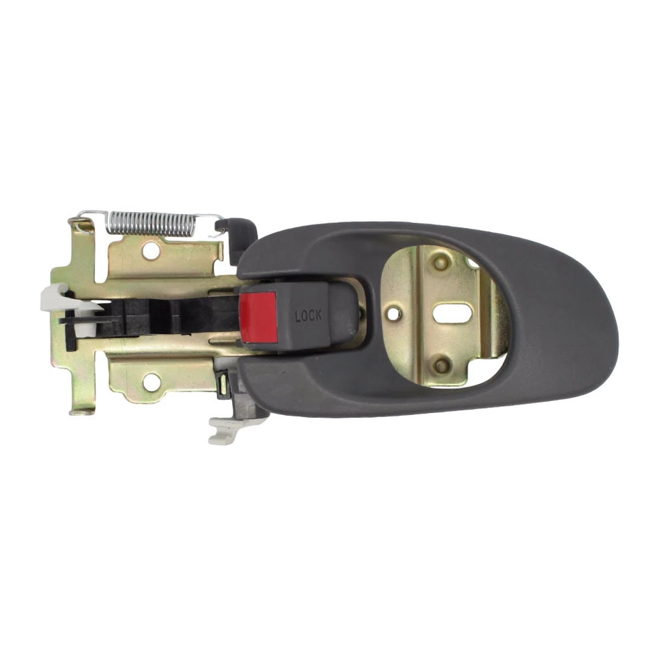 Manija de puerta interior para Kia Sephia, Spectra - conductor delantero o trasero izquierdo - gris oscuro Foto 1 de 1