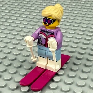 LEGO Esquiador de Descenso Minifigura Coleccionable Serie 8 - Completa sin Soporte - Imagen 1 de 6