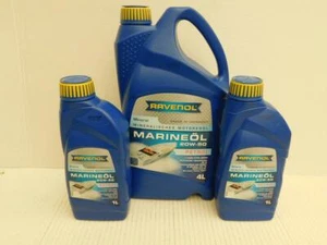 7,66 €/l Ravenol Marineoil gasolina SAE 20W-50 6 L aceite de motor para barcos gasolina - Imagen 1 de 1