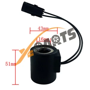 Solenoid Coil 38010043 12V 14.5V DC A5 Fit For Deutz BF1011 Engine 38010043 - Foto 1 di 8