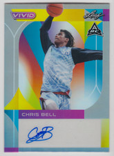 2022/23 LEAF VIVID CHRIS BELL ROOKIE RC /40 AUTO GRAY AUTOGRAPH #BA-CB1