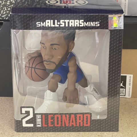 NBA Small Stars Minis Kawhi Leonard 6 Inch Figurine Brand New In Box Sealed Cover