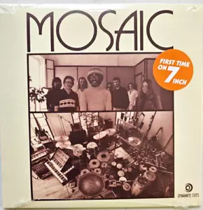 Mosaic Present Tense / Caveman 2023 single 7" vinyl record NEW on dynamic cuts - Picture 1 of 14