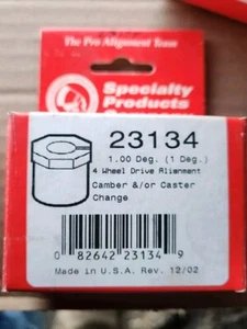 SPC 1° Ford Camber/Caster Sleeve Specialty Products - 23134 - Imagen 1 de 3