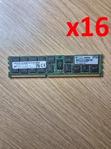 Lot Of x16 627812-B21 HP 16GB PC3L-10600R DDR3-1333MHz ECC 2Rx4 Modul 628974-081 - Picture 1 of 5