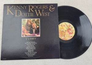 Kenny Rogers Dottie West Classics Vinyl Record LP United Artists UA-LA946H - Imagen 1 de 2