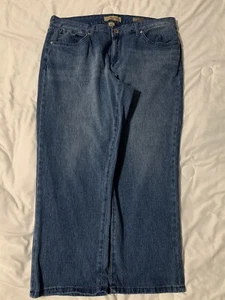 Vintage American Blues Denim Damen 14/32 Boho Crop  - Bild 1 von 12