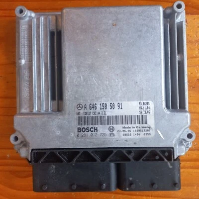 CALCULATEUR MERCEDES CLASS C  2.2 CDI BOSCH  EDC16C2 0281012725/ A 6461505091 - Image 1 of 2