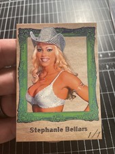 Stephanie Bellars Custom One Of One 1/1  Card