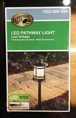 Home Depot Hampton Bay Low Voltage LED Pathway Light - Image 1 of 4