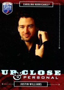 2006-07 Be a Player Up Close and Personal #2 Justin Williams - Picture 1 of 1