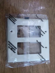 Pass & Armour TP262-LA Light Almond 2 Gang Wall Plate - Picture 1 of 4