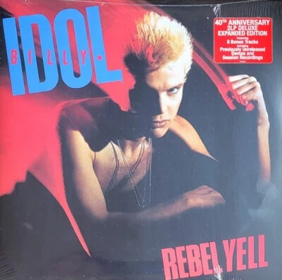 BILLY IDOL REBEL YELL - VINYL 2-LP SET DELUXE EDITION " NEW, SEALED " - Image 1 of 2