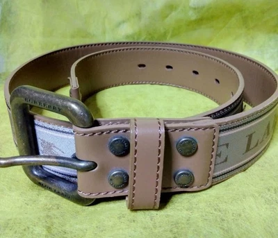 Cinturón Burberry Etiqueta Azul Hombre Accesorio Cinturón JPN Colección Original LTD Foto 1 de 4