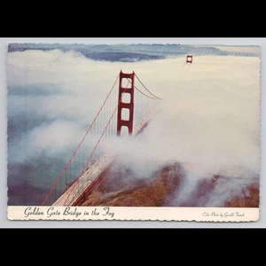 Postal de colección San Francisco California Golden Gate Bridge escénico sin publicar - Imagen 1 de 4