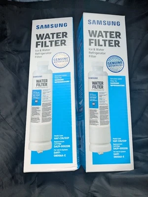 SAMSUNG Genuine Filter Refrigerator Water & Ice Carbon Block Filtration 2 Pack  - Image 1 of 4
