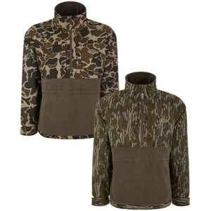 Drake Waterfowl Original MST Eqwader Plus 1/4 Zip Camo Jacket DW4320 - Picture 1 of 15