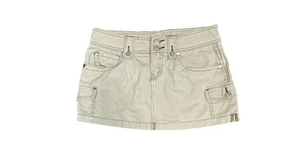 Minifalda HYDRAULIC Y2K Premium Bronceada 100% Algodón Talla 5/6 Foto 1 de 2