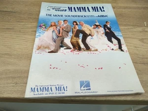 MAMMA MIA ABBA MOVIE SOUNDTRACK ORGAN PIANO KEYBOARD HAL.LEONARD E Z PLAY TODAY - Picture 1 of 3
