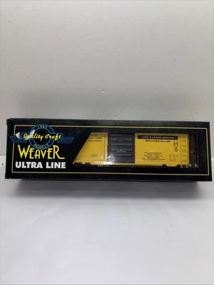 WEAVER O Gauge 2011 Lane’s Crane Service Ps-1 40’ Boxcar #190 Of 250 Made. - Image 1 of 4