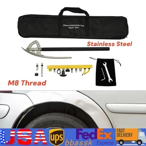 Car Fender Damage Repair Tools Auto Dent Removal Kit Angle Adjustable With Bag - Bild 1 von 21
