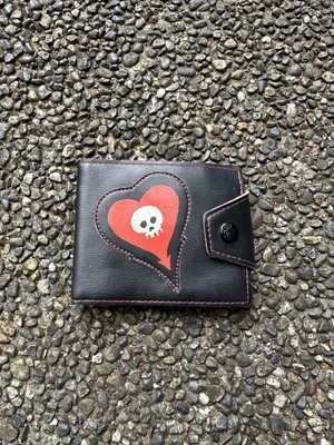 Vintage RARE 1/200 2003 Paul Frank Alkaline Trio Wallet Red & Black - Image 1 of 4