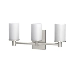 Gatco 1705 Modern Farmhouse 3 Light 20"W Vanity Light - Nickel - Picture 1 of 9