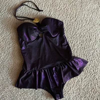 Disney The Little Mermaid Ursula Villain Skirted Swimsuit Size  L - Image 1 of 4