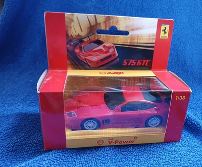 Hot Wheels Shell V-Power Ferrari 575 GTC rot 1:38 - Bild 1 von 2
