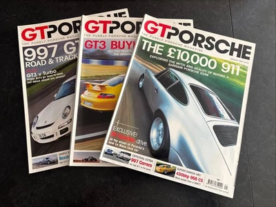 GT Purely Porsche Magazines x3 2007 - Issues 62-64 - £10000 911, 997 GT3 - Image 1 of 4