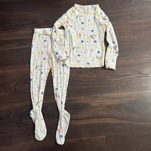 Soothems Eczema Kids Pajamas 2 Piece Set for Wet Wrap Therapy Itch Relief Sz 4 - Picture 1 of 8