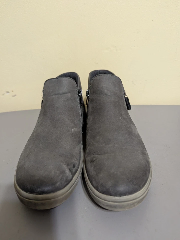 Botas de tornozelo femininas Remonte Tex tamanho UE 41 (EUA tamanho 9). Couro nobuck. - Imagem 1 de 4