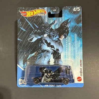 2022 风火轮高级角色汽车 DC 漫画蝙蝠侠 HW 旅游巴士真骑手 — 第 1/2 张图片