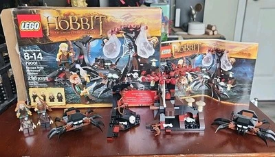 LEGO The Hobbit: Escape from Mirkwood Spiders 79001 With Minifigures & Box READ! - Image 1 of 4