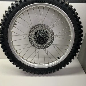 96 - 04 HONDA XR250R XR 250 R FRONT WHEEL RIM HUB ROTOR SPOKES OEM - Picture 1 of 8