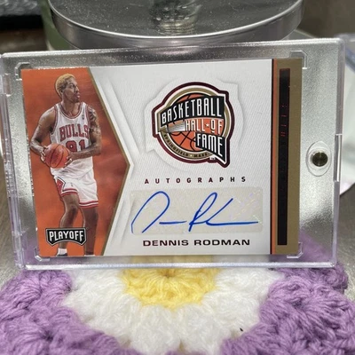 DENNIS RODMAN 2019-20 CHRONICLES PLAYOFF HALL OF FAME AUTOGRAPH AUTO- BULLS - Image 1 of 2