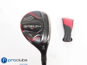 Junior TaylorMade STEALTH 2 22* 4 HYBRID w/Cover - HZRDUS 45g Junior Flex 435114 - Picture 1 of 4