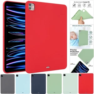 TPU Case do iPada 11/10/9/8/7/6th Gen Pro Air 11" 13" Silikonowe etui ochronne Cover - Zdjęcie 1 z 63